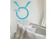 Sternzeichen Stier als Wandtattoo