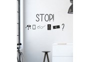 Stop als Wandtattoo