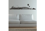 Skyline von Sydney als Wandtattoo 