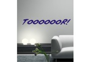Toooor als Wandtattoo 