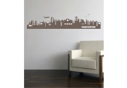 Skyline von Vancouver als Wandtattoo 