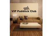 VIP Paddock Club als Wandtattoo 
