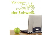 Vor dem Erfolg... als Wandtattoo