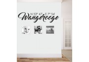 Wangerooge Koordinaten als Wandtattoo 