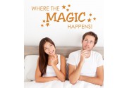 Where the magic... als Wandtattoo 