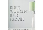 Familie ist... als Wandtattoo