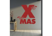 XMAS mit Sternen... als Wandtattoo 