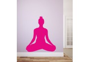 Yoga 2 als Wandtattoo