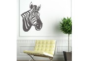 Zebra als Wandtattoo 