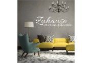 Zuhause ist es.. als Wandtattoo