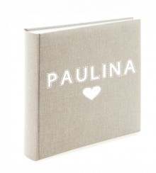 Fotoalbum Name & Herz