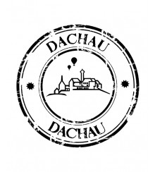 Stempel von Dachau als Wandtattoo