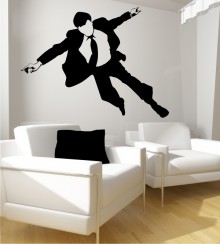 Agent 2 als Wandtattoo