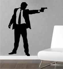 Agent als Wandtattoo