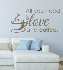 All you need.. als Wandtattoo