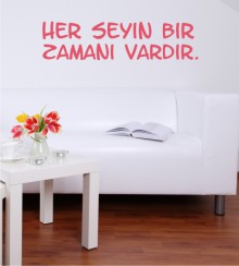 Her seyin... als Wandtattoo