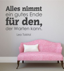 Alles nimmt... als Wandtattoo