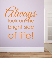 Always look... als Wandtattoo