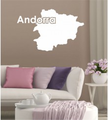 Andorra als Wandtattoo