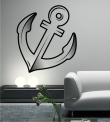 Anker 2 als Wandtattoo