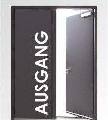 Ausgang als Wandtattoo