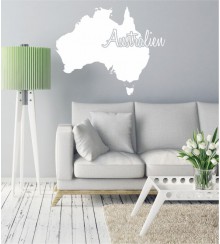 Australien als Wandtattoo