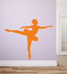 Ballerina 2 als Wandtattoo