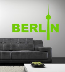 Berlin 3 als Wandtattoo