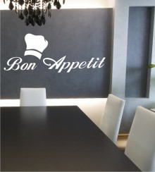 Bon Appetit als Wandtattoo