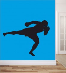 Boxer Jack als Wandtattoo