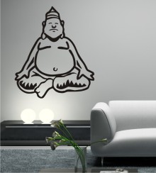 Buddha als Wandtattoo