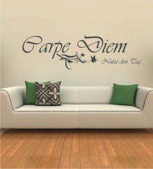 Carpe Diem 2 als Wandtattoo