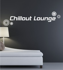 Chillout Lounge als Wandtattoo