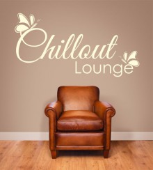 Chillout Lounge 3 als Wandtattoo 