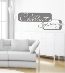 Chillout Lounge 2 als Wandtattoo 