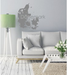 Dänemark als Wandtattoo
