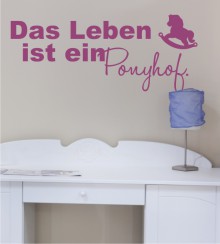 Das Leben... als Wandtattoo