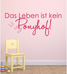 Das Leben.. als Wandtattoo