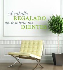 A caballo... als Wandtattoo