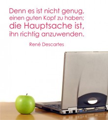 Denn es ist nicht... als Wandtattoo