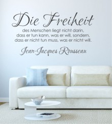 Die Freiheit.. als Wandtattoo