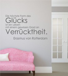 Die höchste... als Wandtattoo