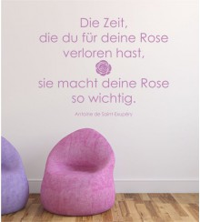 Die Zeit, die du... als Wandtattoo