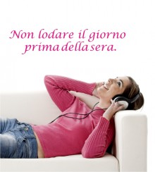 Non lodare... als Wandtattoo