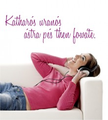 Katharós uranós... als Wandtattoo