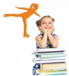 Eisprinzessin als Wandtattoo