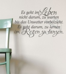 Es geht im.. als Wandtattoo