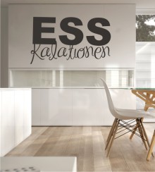 Ess Kalationen als Wandtattoo