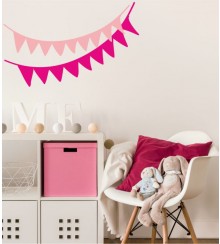 Fähnchen als Wandtattoo