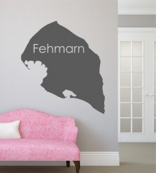 Fehmarn als Wandtattoo